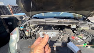 2009 Honda CRV AC going from cold to warm…AC expansion valve replacement [upl. by Noraed134]