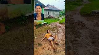 Video lucu hujanhujan di marahinfypshortvideo viraltrendinglucungakakkompilasilucufunny [upl. by Nimrac]