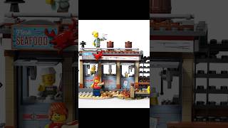 Lego Haunted Shrimp Shack 🦐👻 lego legohiddenside [upl. by Aivatal497]