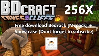 Minecraft Purebdcraft 256x Latest Best free Pvp pack of nostalgia Free download bedrock mcpack [upl. by Orferd387]