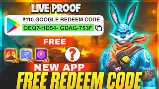 New App For Free Redeem Code🔥🔥 [upl. by Nitsyrk886]