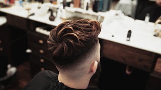 Mens textured haircut styled using Slick Gorilla Hair Styling Powder [upl. by Kipton]