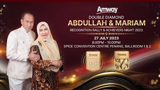 Amway Most Inspiring Speech from Mentor Rumpun Mesra  Founders Double Diamond Abdullah amp Mariam [upl. by Yelnet633]