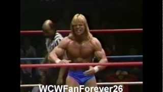 WCW Lex Luger 5th Themewith Custom Tron [upl. by Yelak]