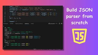 How to build a JSON parser from scratch using JavaScript [upl. by Livingstone229]