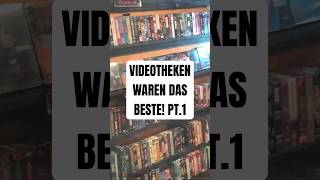 Videotheken sind der Ort den ich mit am meisten vermisse Pt 1 nostalgie vhs videothek Podcast [upl. by Kalikow]