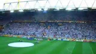 Nationalhymne Deutschland vs Italien wm 2006 gänsehaut [upl. by Nosecyrb]