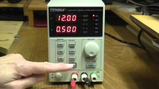 Tenma 7210480 Laboratory Bench Power Supply [upl. by Merla]