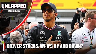 Sergio Pérez Lando Norris Lewis Hamilton Buying holding selling driver stocks  ESPN F1 [upl. by Marley]