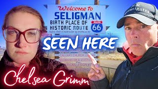 Chelsea Grimm SEEN HERE Seligman Arizona Historic Route 66 [upl. by Nerte]