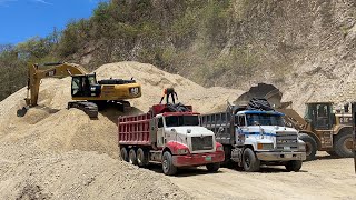 Pozzolan MINING S1•E3 kenworth peterbilt truck [upl. by Homer]