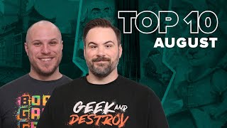 Top 10 Hottest Board Games August 2024  The Best of BGG [upl. by Armillas]