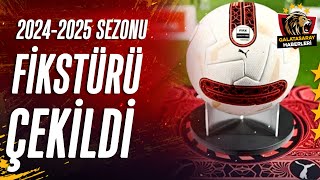 Süper Ligde 20242025 Sezonu Fikstürü Çekildi İşte Galatasarayın Derbi Haftaları [upl. by Eeslek]