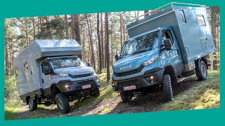 IVECO DAILY 4X4 Motorhome Comparison – Which Offroad Camper is Better [upl. by Drofkcor572]