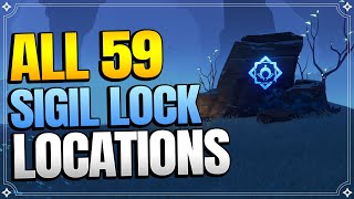 ALL 59 Sigil Lock Locations  Enkonomiya 【Genshin Impact】 [upl. by Nahsad668]