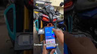 MT 15 Pixel RGB DRL Modification 😎mt15 rgb bikemodification shorts siddiqyt [upl. by Lemal236]