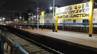 Karnataka Toranagallu train travel vlog video part 2Guntur Junction gunturjunction LampT [upl. by Fulvi86]