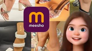 Meesho footwear haulmeeshohaul trending [upl. by Irakab]