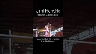 Extremely Rare  Jimi Hendrix’s Final Concert  Isle of Fehmarn 961970 shorts jimihendrix [upl. by Serafina]