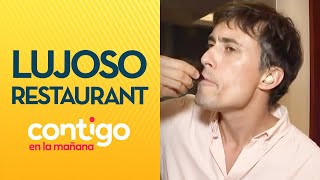 quotCOMIDA ECLÉCTICAquot😱 Roberto Cox mostró un lujoso restaurante en Qatar  Contigo en La Mañana [upl. by Aikas673]