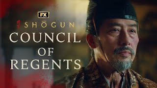 Lord Toranaga Faces the Council of Regents  Scene  Shōgun  FX [upl. by Ledeen]