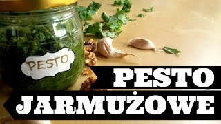 PESTO JARMUŻOWE  Przepyszne i banalne  Healthy Omnomnom [upl. by Aimik362]