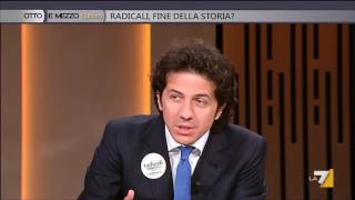 Otto e mezzo  Radicali fine della storia Puntata 28052016 [upl. by Hamimej]