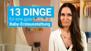 13 Dinge die eine Hebamme als BabyErstausstattung empfiehlt  Mit Laura RohmannHöhn und UNICEF [upl. by Raina815]