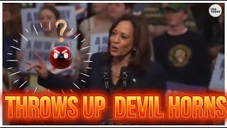 VP HARRIS THROWS UP THE UNTHINKABLE AFTER BELIEVERS IN JESUS ARE THROWN OUT OF RALLY SMH [upl. by Nednarb404]