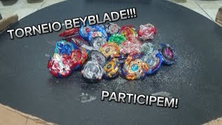 MINI TORNEIO DE BEYBLADE [upl. by Aicirtel]