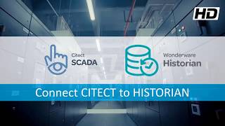 Connect Citect SCADA to Historian  SCADA Software Videos [upl. by Arze]