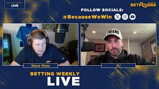 World Soccer Predictions amp Best Bets  Steelers v Browns Picks  Betting Weekly LIVE [upl. by Dougald936]