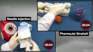 Workflow of the PharmaJet Stratis® Prefilled Syringe PFS vs Traditional Needle PFS [upl. by Tatianas240]