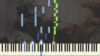 Unravel Acoustic Ver  Tokyo Ghoul  TheIshter  SYNTHESIA  Sheets amp Midi in Desc [upl. by Allison]