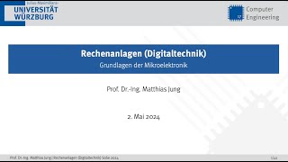 3 Einführung in die Mikroelektronik [upl. by Yumuk]