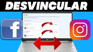 Como Desvincular o Instagram do Facebook Pelo PC 2024 [upl. by Kippar]