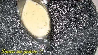 Sauce au poivre pepper sauce [upl. by Bouton]