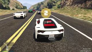 GTA V ONLINE Racing Online PS5 Gameplay [upl. by Svend542]