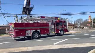 Talleyville Fire Company 257 Responding [upl. by Ainsley]