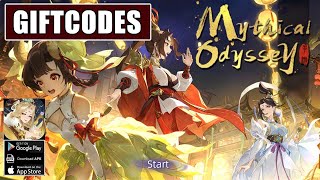 Mythical Odyssey Gameplay amp Giftcodes  CBT2 RPG Game Android iOS [upl. by Thompson]