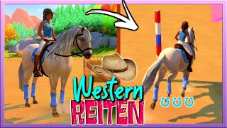 zum 1️⃣ Mal WESTERNREITEN 🐴🤠 Horse Club Adventures 2 Nintendo Switch [upl. by Lanos]