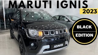 Maruti ignis 2023  maruti ignis black edition  ignis 2023 zeta ₹ 694 lakh bhaiyajigadi [upl. by Reginnej]