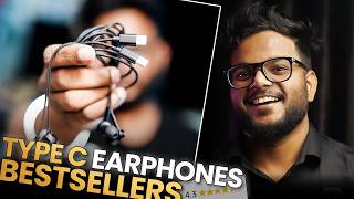 I Tested  4 Type C Earphones 2024 Amazon Bestsellers under ₹500 [upl. by Neemsaj]