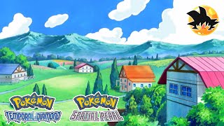 Pokémon Diamond amp Pearl Remake  Twinleaf Town Theme [upl. by Cinom502]