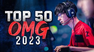 Top 50 OMG Plays amp Moments by PROs amp Streamers [upl. by Lan364]