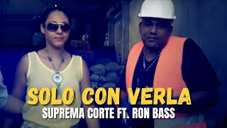 La Suprema Corte feat Ron Bass  Solo Con Verla  Salsa Colombiana [upl. by Woodberry687]