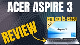 acer aspire 3 i5 12th generation 2024 review 🔥 Best laptop under 40k 🤑 [upl. by Shelba379]