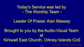 Service At Kirkwall East Church [upl. by Otero]