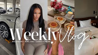 weekly vlog  they booted me  girl time  events  running  cooking amp more Allyiahsface vlogs [upl. by Nutsud65]