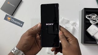 Ovantica Sony Xperia 1 Mark ii Unboxing in india [upl. by Otilrac360]